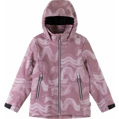 Reima KULLOO Softshell jakna za djevojčice, ružičasta, veličina