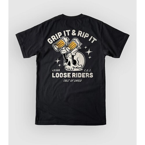 Loose Riders Grip It Tech Tee black Slike