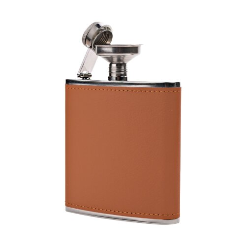 Widdop & Co. Harvey Makin - Pljoska - HM, Gentleman, 6oz, Brown Cene
