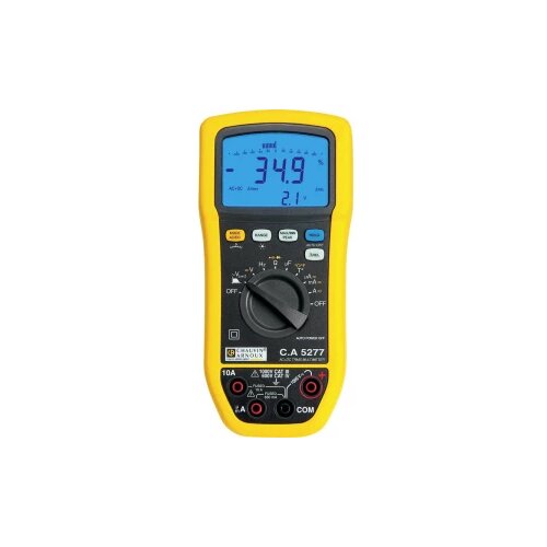 Chauvin Arnoux C.A 5277 ručni multimetar digitalni otporan na prskanje (IP54) CAT III 1000 V, CAT IV 600 V Zaslon (broje Cijene