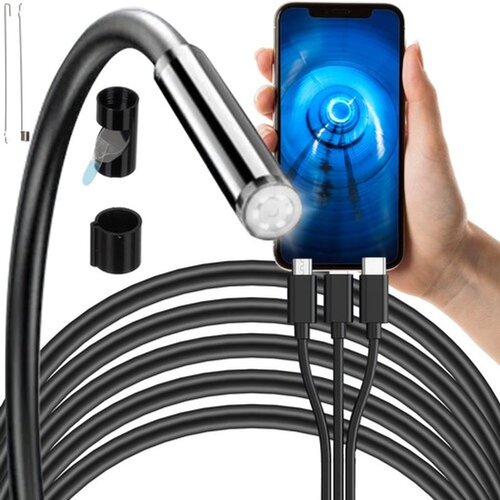 Bigstren endoskopska kamera za mobitel, kabel 2 m, Full HD, IP67 Cijene