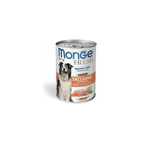Monge Fresh - konzerva za pse Senior ćuretina i povrće 400gr Slike