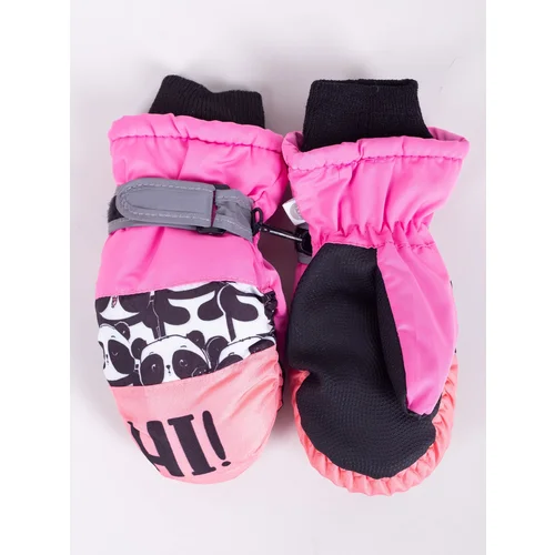 Yoclub Kids's Children's Winter Ski Gloves REN-0207G-A110