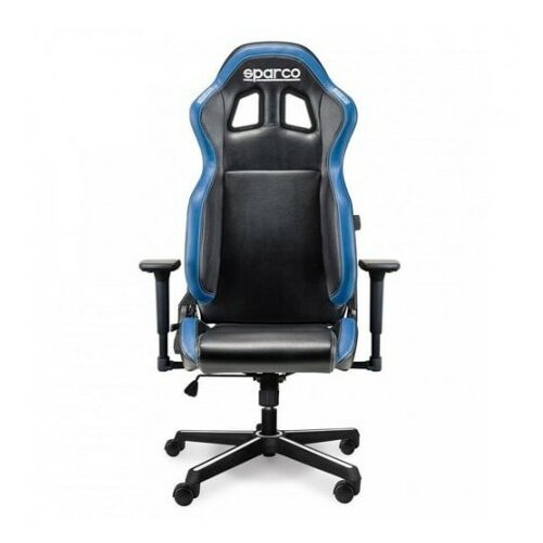 Sparco icon gejmerska stolica crno plava Cene