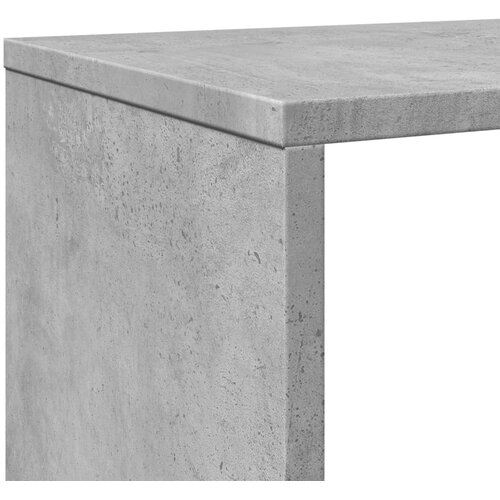  za knjige boja betona 102x29x143 cm drveni Slike