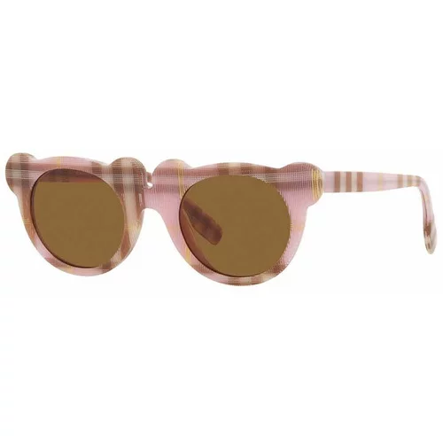 Burberry Otroška sončna očala roza barva, 0JB4355