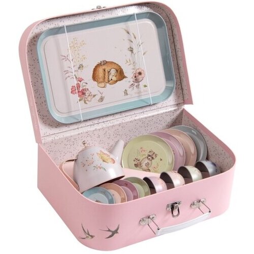 Moulin Roty metalni set za čaj - Les Rosalies Slike