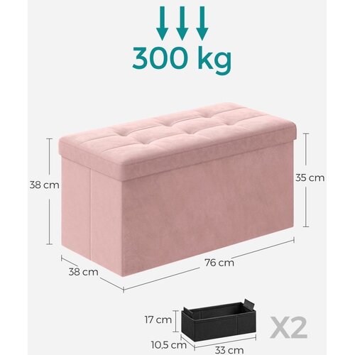 Tabure - LSF247R01 pastelno rozi Slike