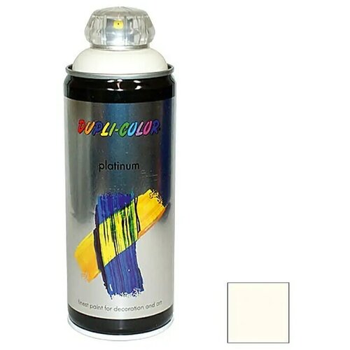Dupli color Barvni lak v spreju Dupli-Color Platinum (400 ml, kremno bela, saten mat) Cene