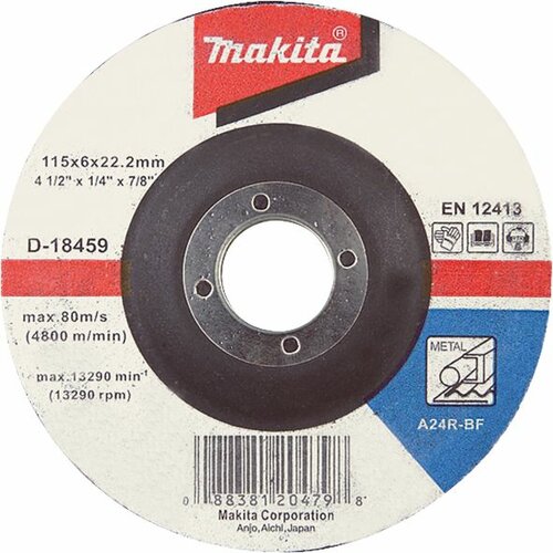 Makita brusni disk sa presovanim centrom A-80880 Slike