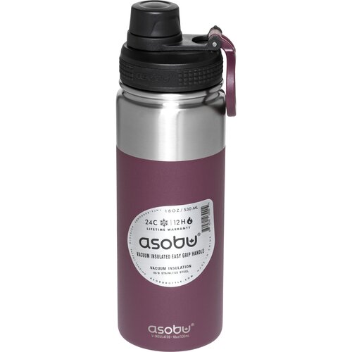 Asobu alpine flask bottle burgundy, 0.53 l Slike
