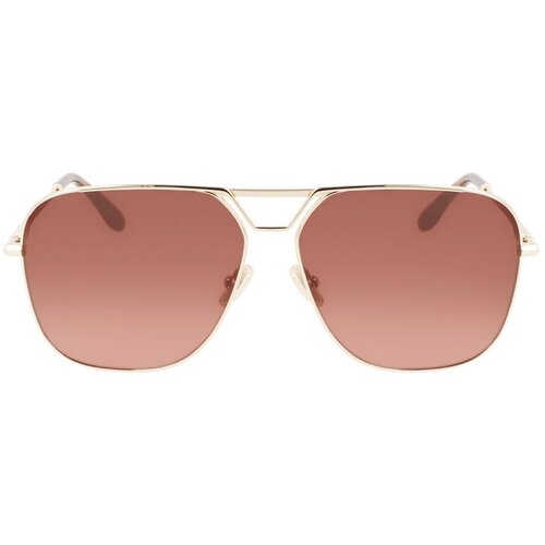 Victoria Beckham Sončna očala VB217S-714 Pozlačena Cene