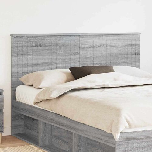  Uzglavlje s uzglavljem Siva Sonoma 150 cm Konstruirano drvo Cijene