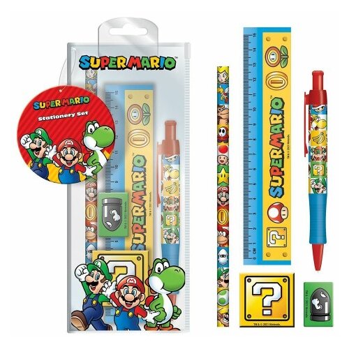 Pyramid International PYRAMID SUPER MARIO (COLOUR BLOCK) PISARNI&amp;Scaron;KI SET Slike