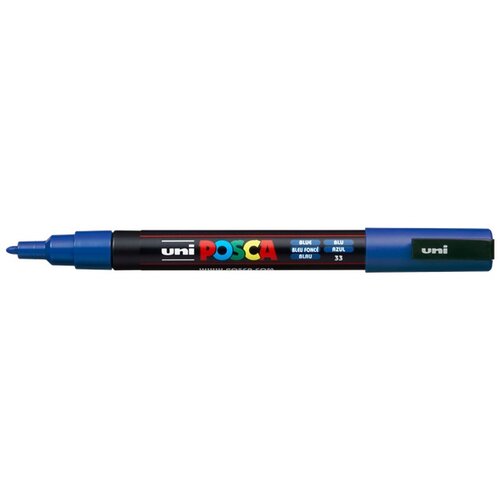  Marker UNI POSCA PC-3M 0.9 - 1.3 MM blue (33) Cene