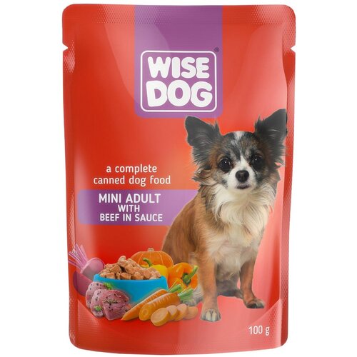  Hrana za pse Wise Dog vrećica govedina 100 g Cijene