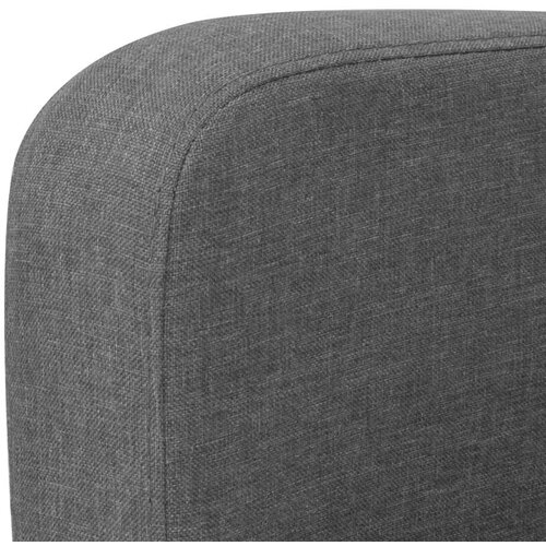  Kauč Dvosjed 135x65x76 cm Tamno Sivi Slike
