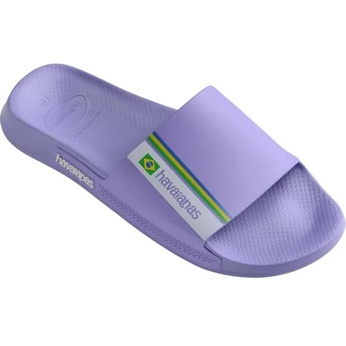 Havaianas SLIDE BRASIL Unisex natikače, ljubičasta, veličina 37/38