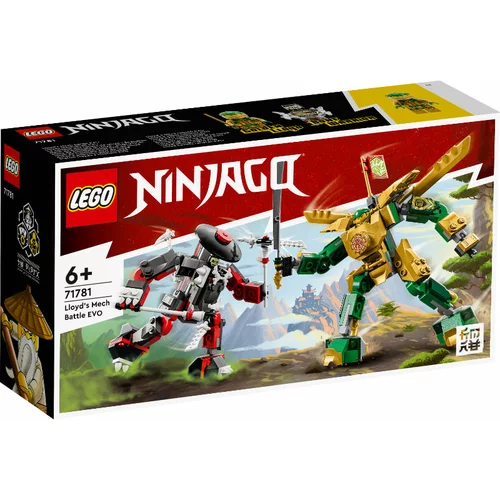 Lego Ninjago® 71781 Lloydov bojni robotski oklep EVO