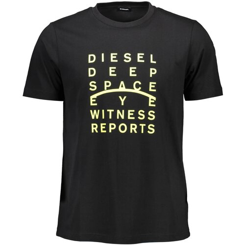 Diesel MEN&amp;amp;#39;S SHORT SLEEVE T-SHIRT BLACK Slike