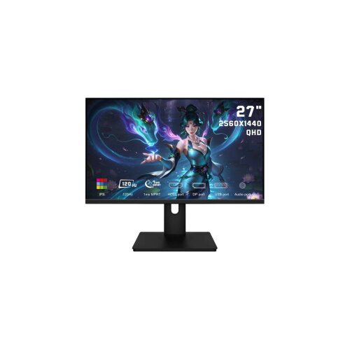 Quantum gaming monitor 27&amp;quot; qhd 2560x1440 120Hz 1ms zvučnici, IQ27EL Slike