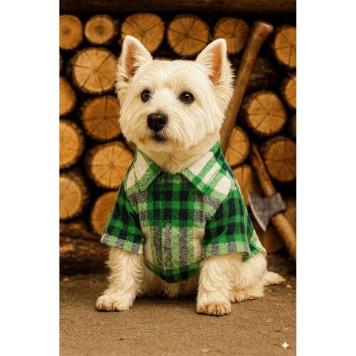 Paws & Whiskers Majica za pse sa natpisom zelena Cijene