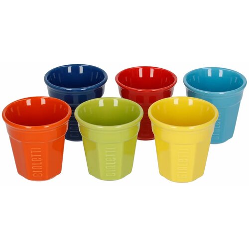 Bialetti 6-delni set skodelic za espresso - barvit set Cene
