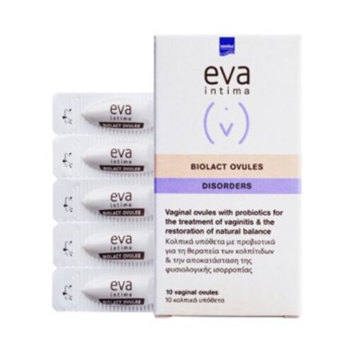 EVA INTIMA Biolact vaginalete, 10 komada Slike