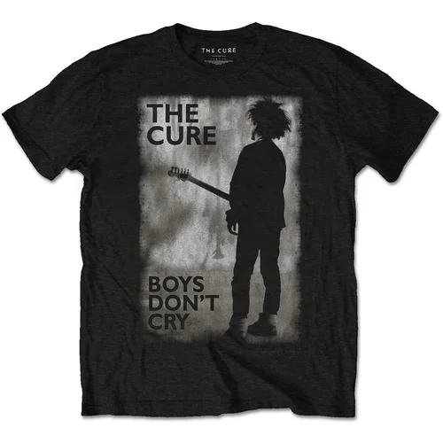 The Cure Majica Boys Don't Cry Black/White XL