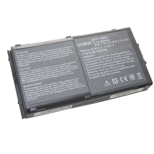 VHBW Baterija za Acer TravelMate 620 / 630, 4400 mAh