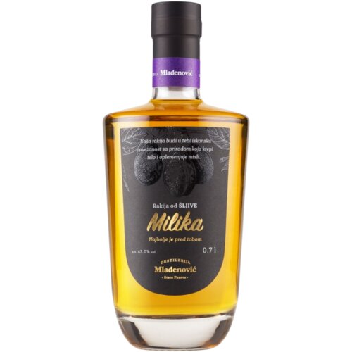 Mladenović Rakija Milika od &scaron;ljive Barrique 43% vol, 700ml Cene