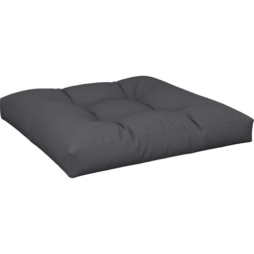  Jastuk za palete crni 70 x 70 x 12 cm od tkanine Slike