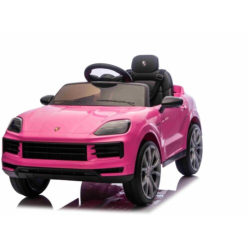 Beneo Otro&amp;scaron;ki avto Porsche Cayenne 12V z litij baterijo roza Slike