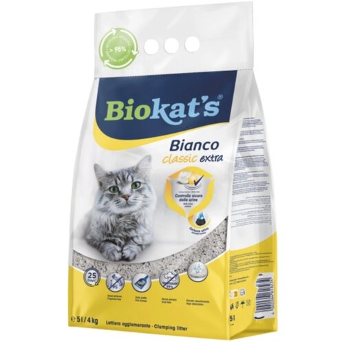 Biokats BIANCO EXTRA CLASSIC POSIP ZA MACKE 5 L Slike