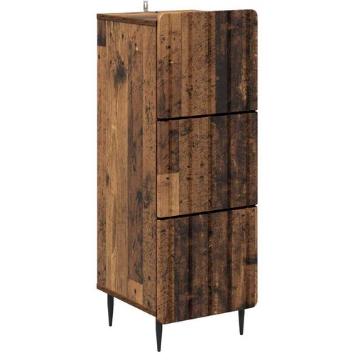  Ormar s ladicama Staro drvo 33 x 34 5 x 92 cm Konstruirano drvo - Staro drvo Cijene