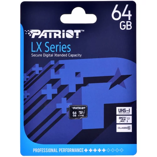 Patriot Memory patriot microsdxc kartica 64GB C10 uhs-i