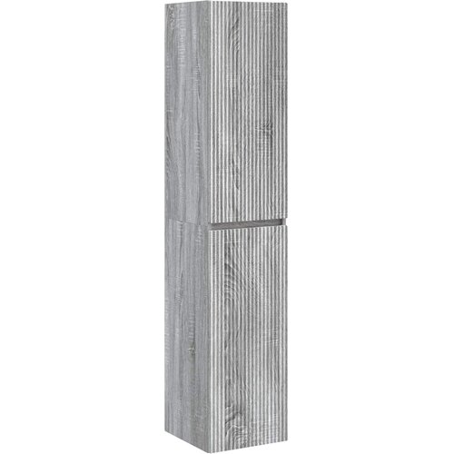  Set namje&amp;scaron;taja za kupaonicu 5 kom. Siva Sonoma 33 x 34,5 x 160 cm Slike