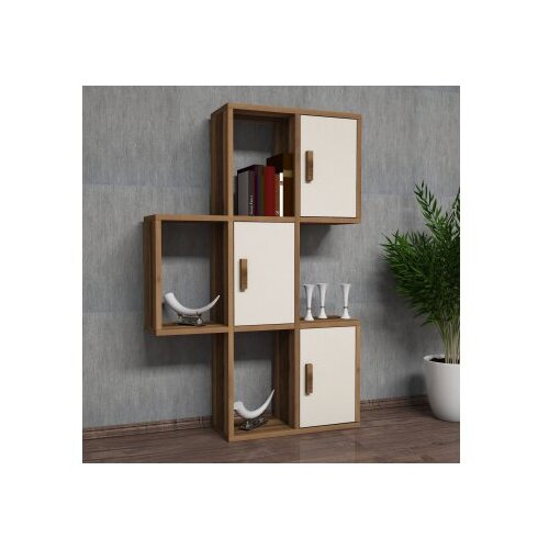 Hanah home flora walnut cream zidna polica Slike