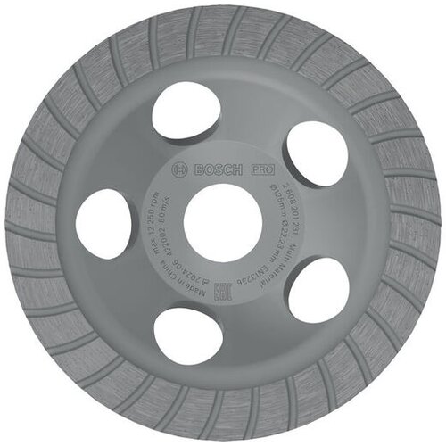 Bosch dijamantska lončasta ploča Best for Universal Turbo 125 x 22,23 x 5 mm - 2608201231 Slike