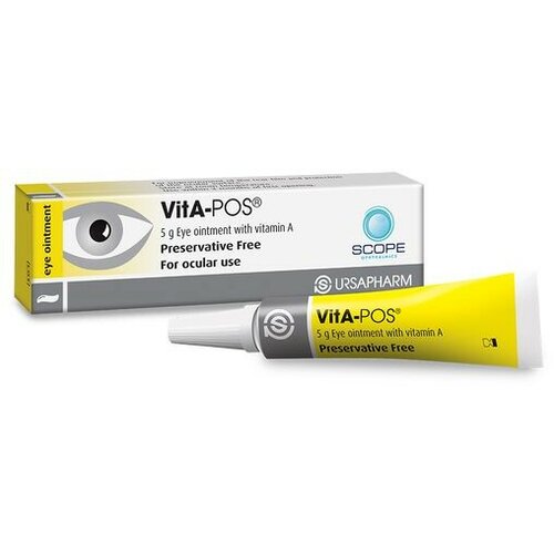 VitA-POS mast za oči 5 g Cene