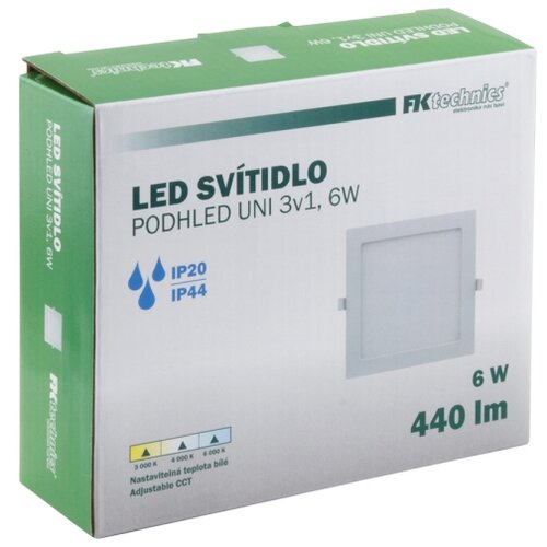  LED kupatilsko ugradno plafonsko svetlo LED/6W/230V 3000/4000/6000K IP44 Slike
