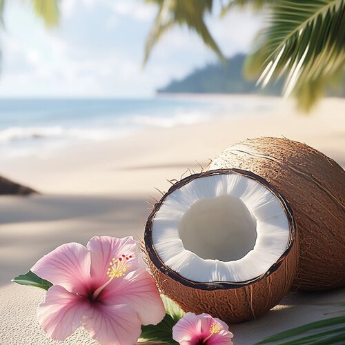 Yankee Candle Coconut Beach di&amp;scaron;eča sveča Signature 110 g Slike