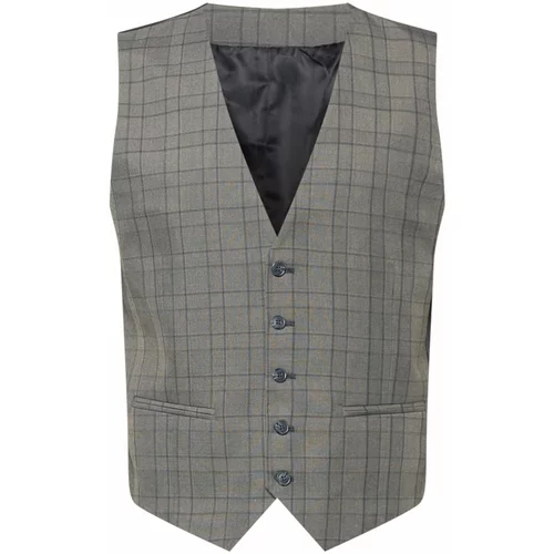 Burton Menswear London Prsluk od odijela siva / bazalt siva