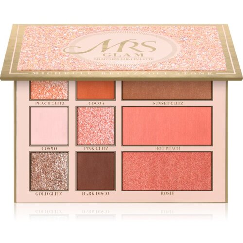 BPerfect Mrs Glam Snatched Mini Palette multifunkcionalna paleta za lice 22 g Cijene