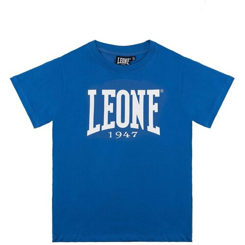 Leone 1947 Majice s kratkimi rokavi Boy T-Shirt Short Sleeves Basic Modra Slike
