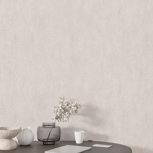 Wallxpert vinilna tapeta lily, bež, 106 cm x 10,05 m Slike