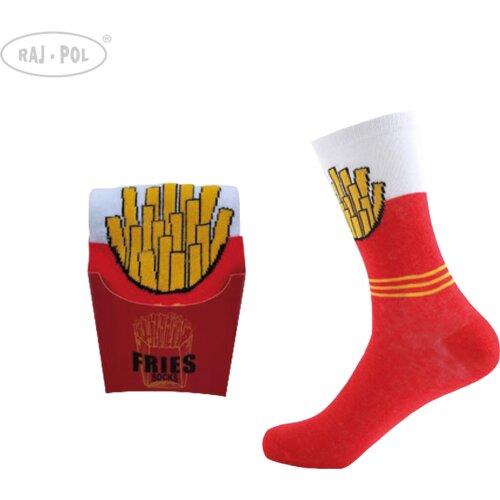 Raj-Pol Woman's Socks Fries Slike