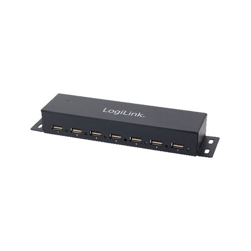 Logilink USB 2.0 hub, 7-Port, metal, UA0148 Cene
