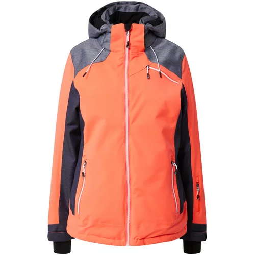Killtec Sportska jakna 'Combloux' plava / svijetloplava / neonsko narančasta