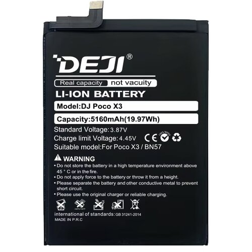 Deji Baterija za Xiaomi Poco X3 Pro/ BN57 Cene
